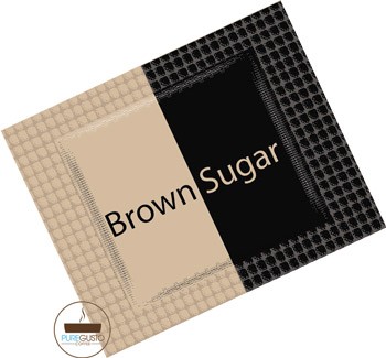 Brown Sugar Sachets x 1000